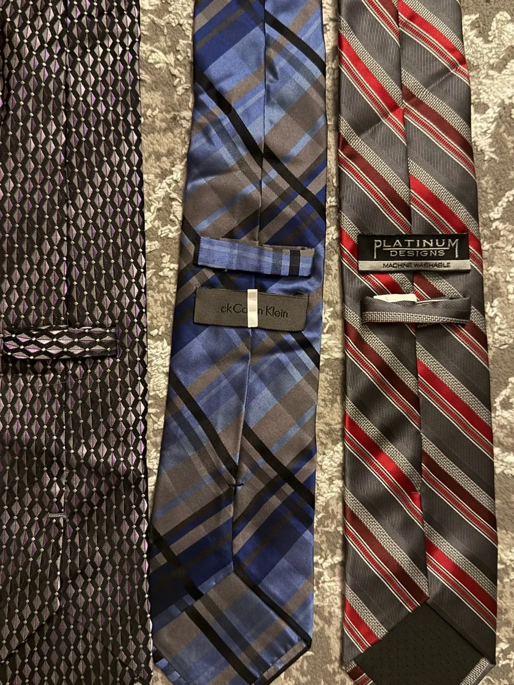 Sean John Men's Tie Set - Black, Brown, Green, Red, Blue, Gray